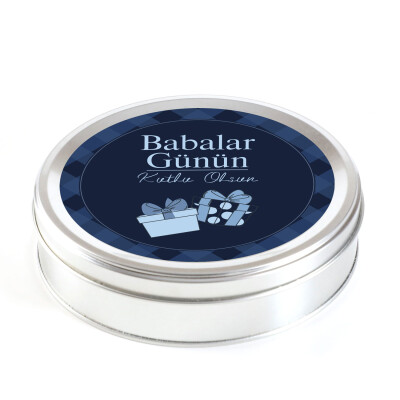 Babalar Günü Hediyesi Karışık Special Truffle Çikolata (Yuvarlak Metal Kutu) - 2