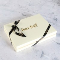 Bayram Hediyesi Kahve Drajeli Special Çikolata 490g (Krem Kutu) - 2