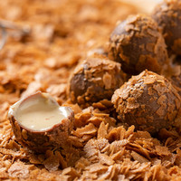 Firmalara Özel Promosyon Kurumsal Logolu Tahinli Truffle Çikolata (Metal Kutu) - 4